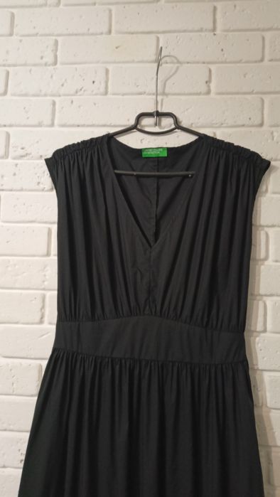 Довга  поплінова сукня