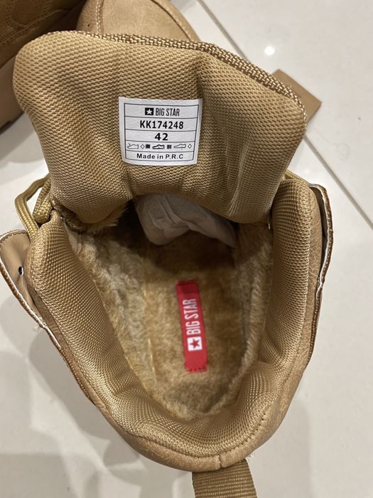 Buty zimowe męskie BIG STAR