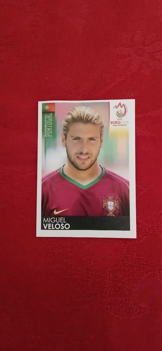Cromo Uefa Euro 2008 - Miguel Veloso