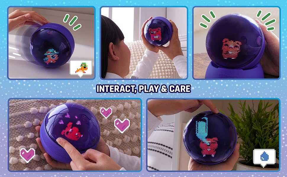 Інтерактивна іграшка Bitzee Hamster Ball Хом'як хомяк кулі тамагочі