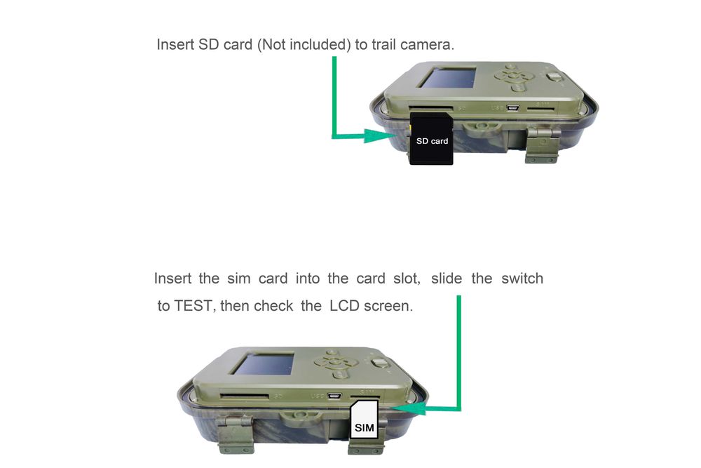 Câmera de caça Suntekcam HC940 Pro-Li Bateria de 10.000mAh