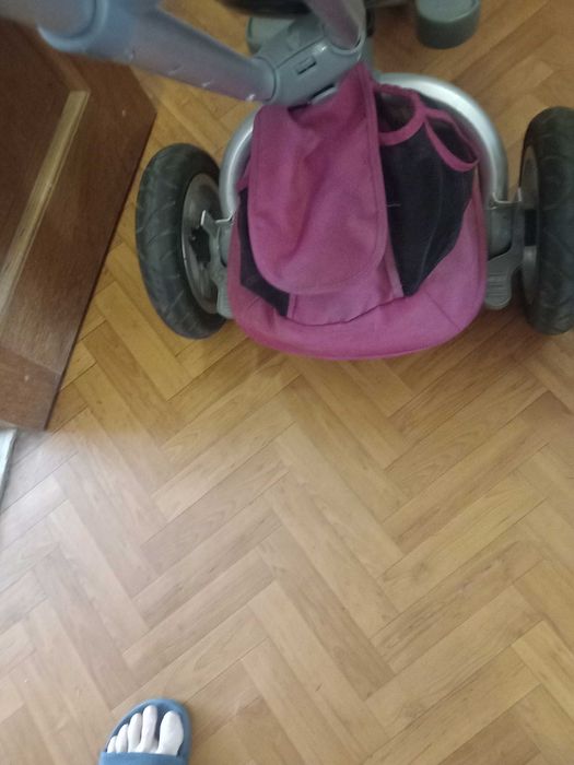 Велосипед з батьківською ручкою