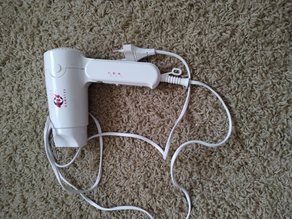Secador cabelo branco