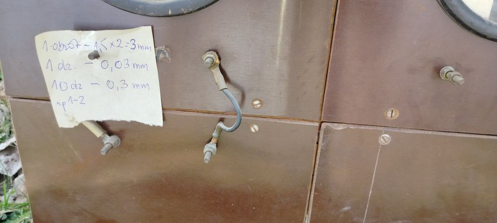 Stara rozdzielcza , panel sterowania  z PRL-u