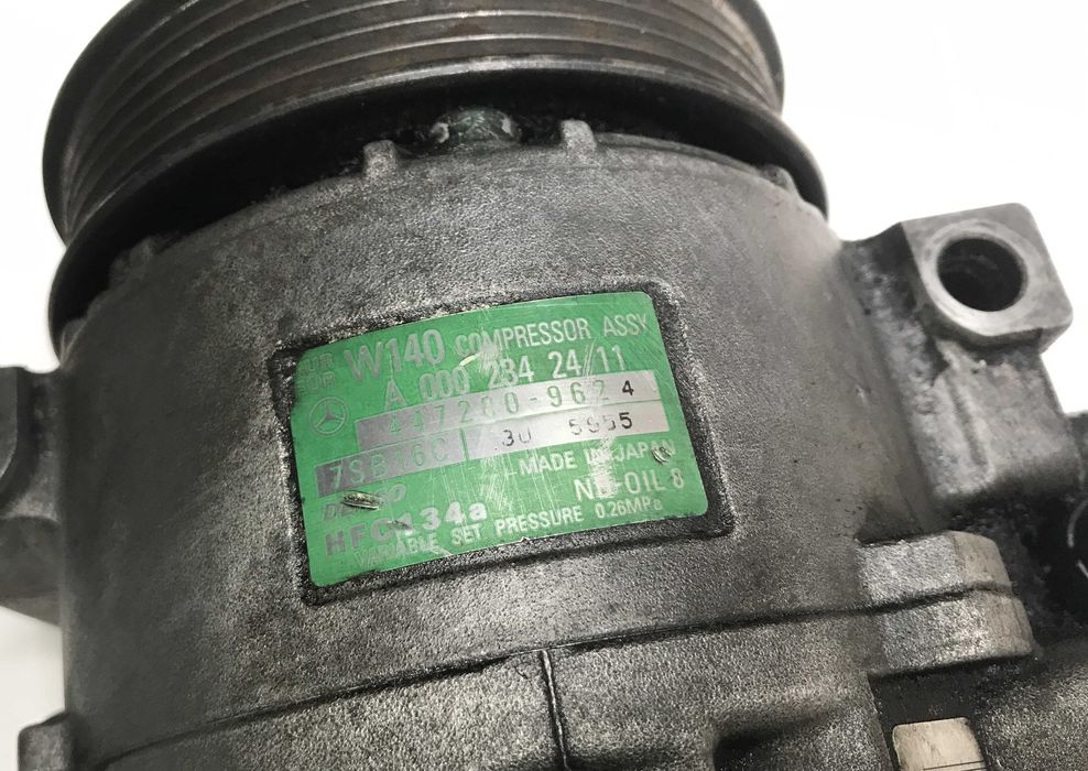 Компресор кондиціонера Mercedes W463. W163. W140. C140. SLK R170