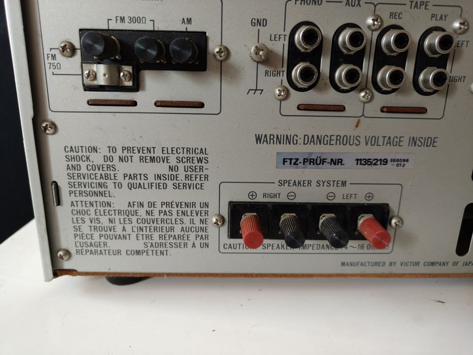 Amplituner JVC AU-10XL