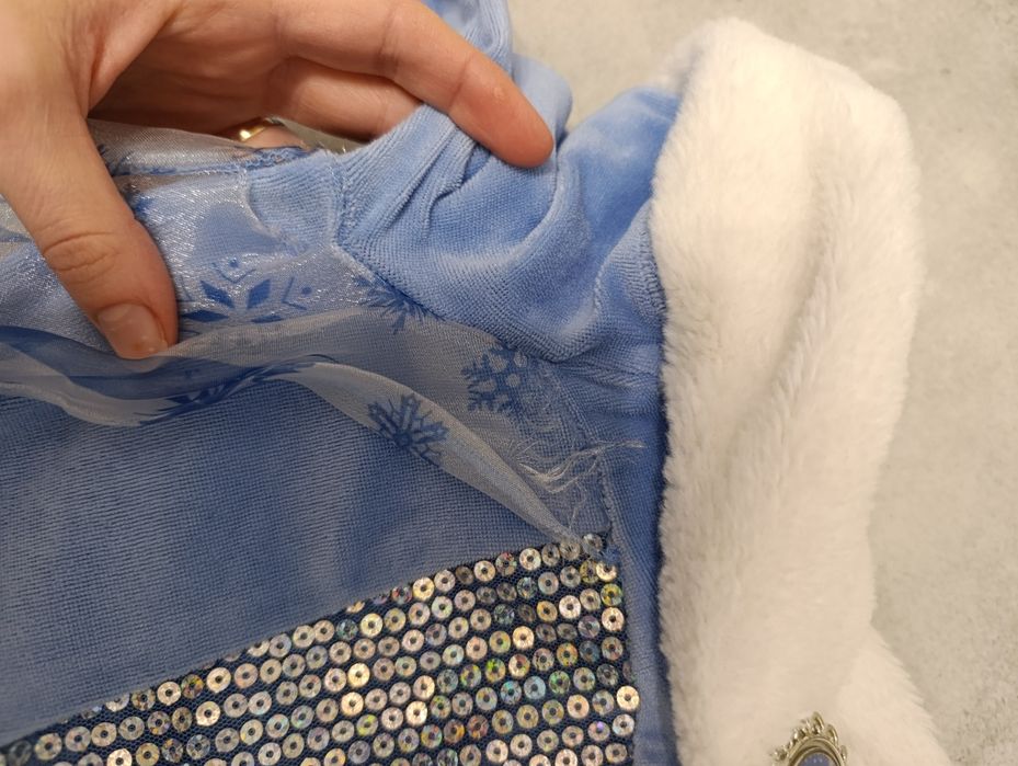 Elsa strój kraina lodu przebranie kostium