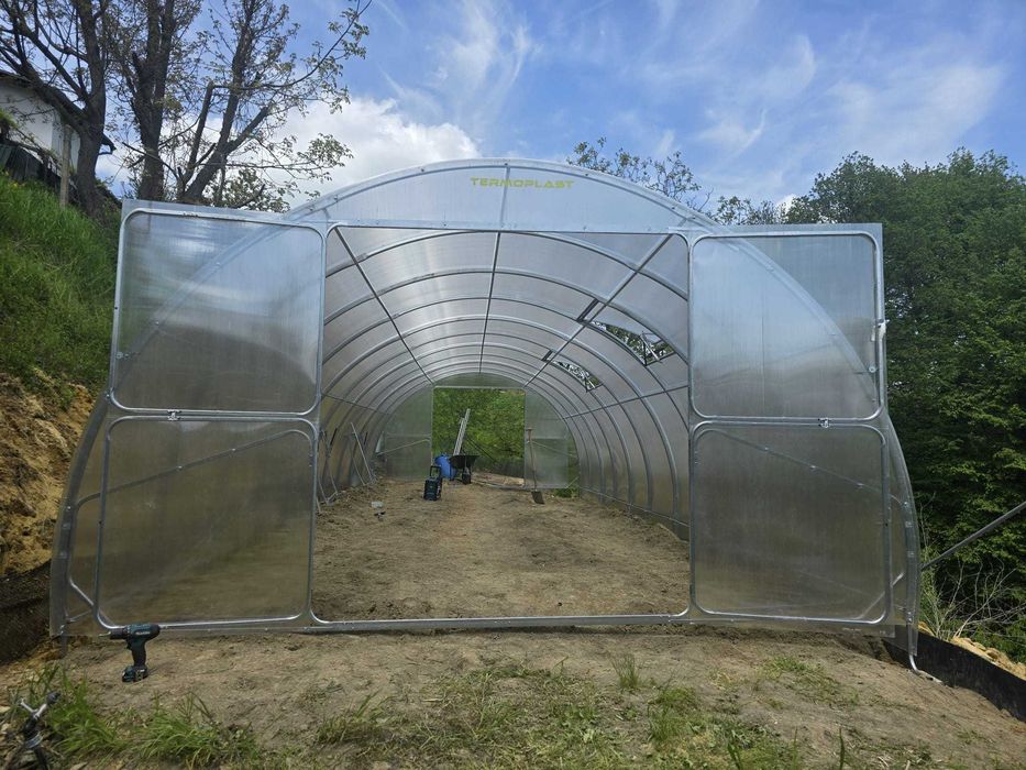 Szklarnia ogrodowa Gaudi 4x4m, 6m, 8m, 10m, 12m, profil 40x20mm
