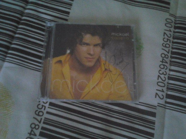 CD e DVD-Michael -Michael Carreira autografado/Calendário 2010