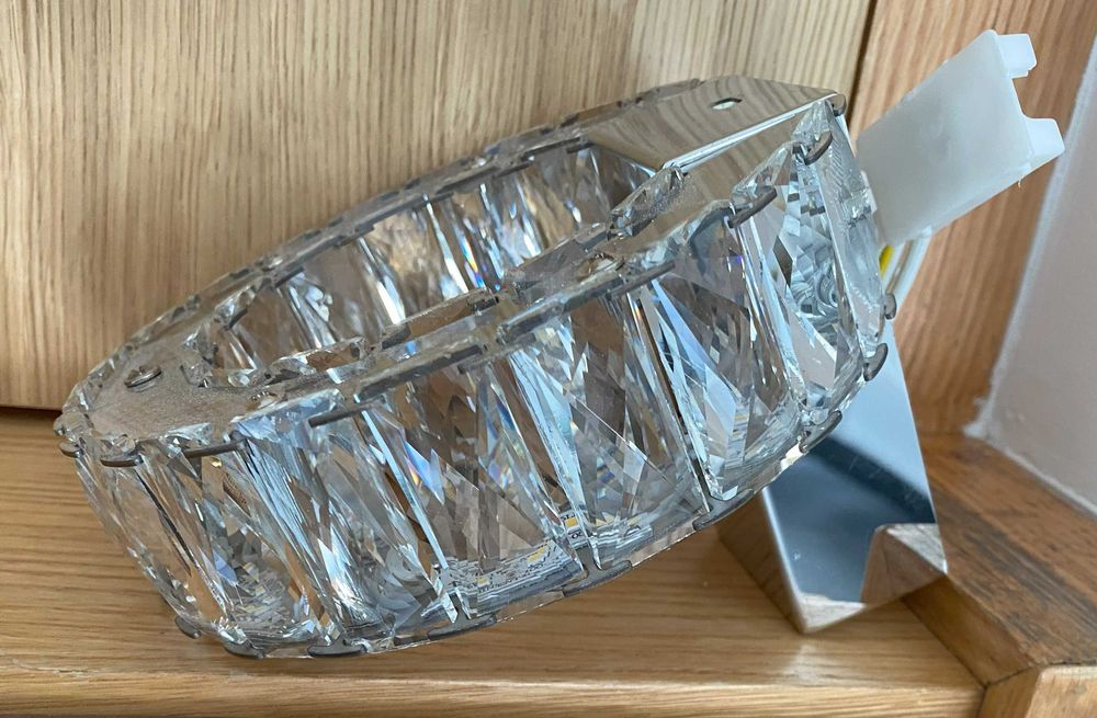 Candeeiro de Aplique de Cristal