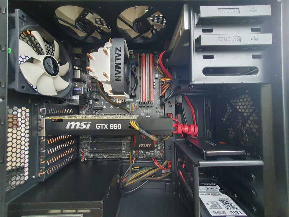 Komputer do gier i7-4771 | GTX 960 | RAM 16 GB | SSD 512 GB | HDD 1 TB