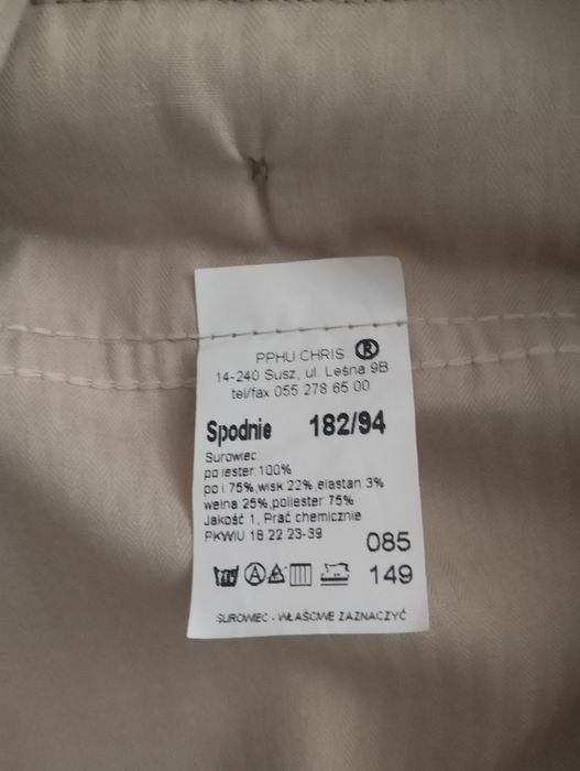 Garnitur Chris beżowy