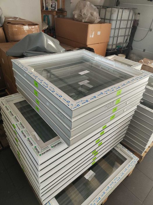 OKNA inwentarskie do chlewni, kurników, obór_ DWUSZYBOWE OKNO PCV