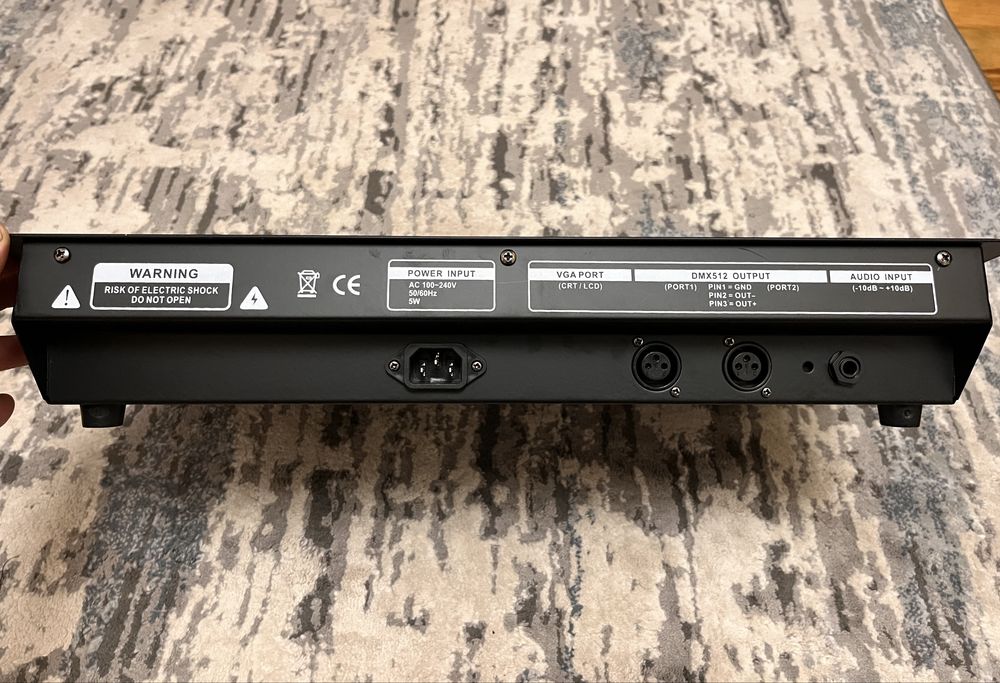 Пульт  світловий  dmx move lighting max 512