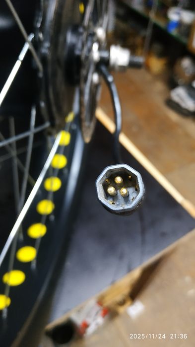 Мотор колесо 750W, спіцоване, обод 26"х4"тріскачка на 7 швидкостей