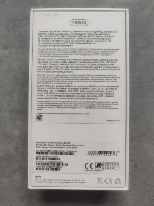 iPhone XS 256GB Silver