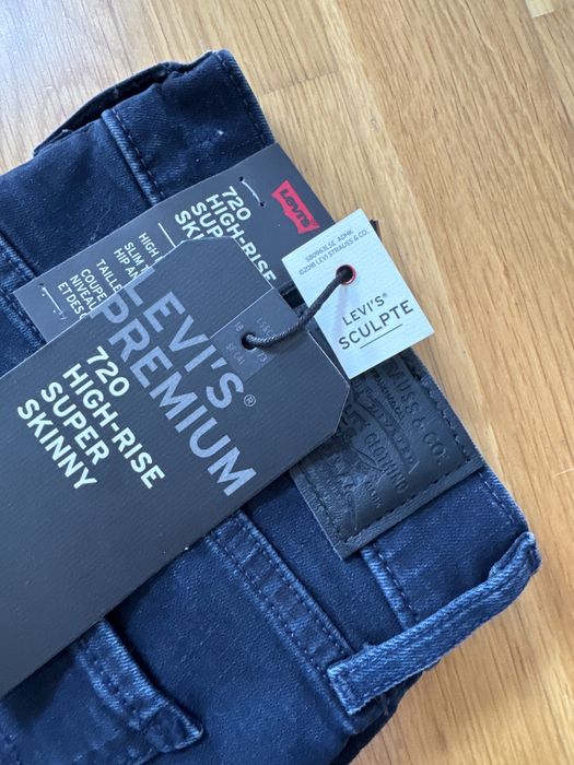 Nowe jeansy Levi’s 720 High rise 28  x 30