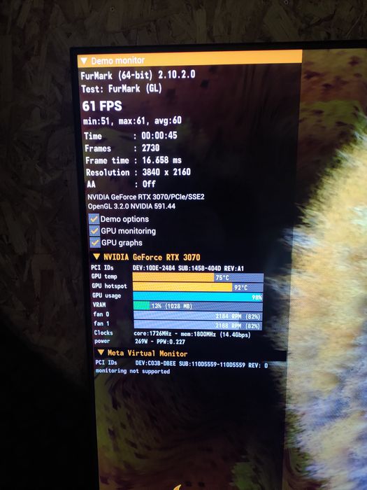 GEFORCE RTX 3070 Vision OC 8GB