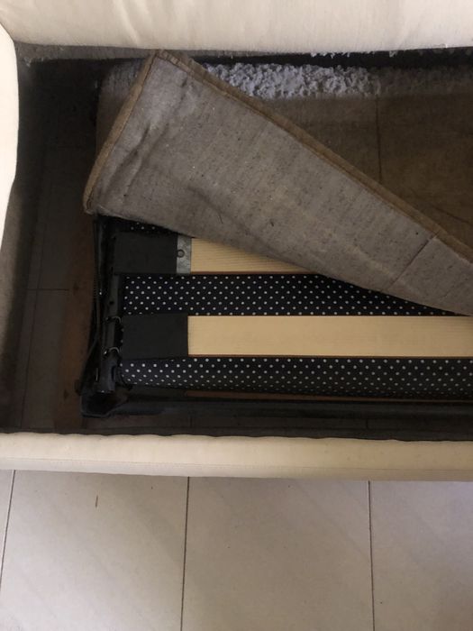 Sofa 3 lugares com cama