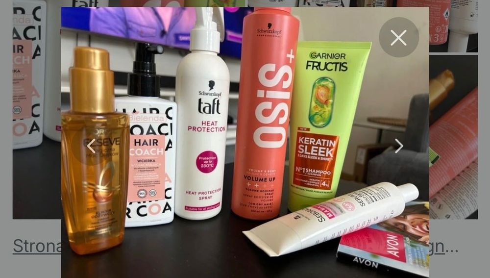 Osis shfarskopht taft spray termoochtinny objętość olejek elseve wcierki seboradin