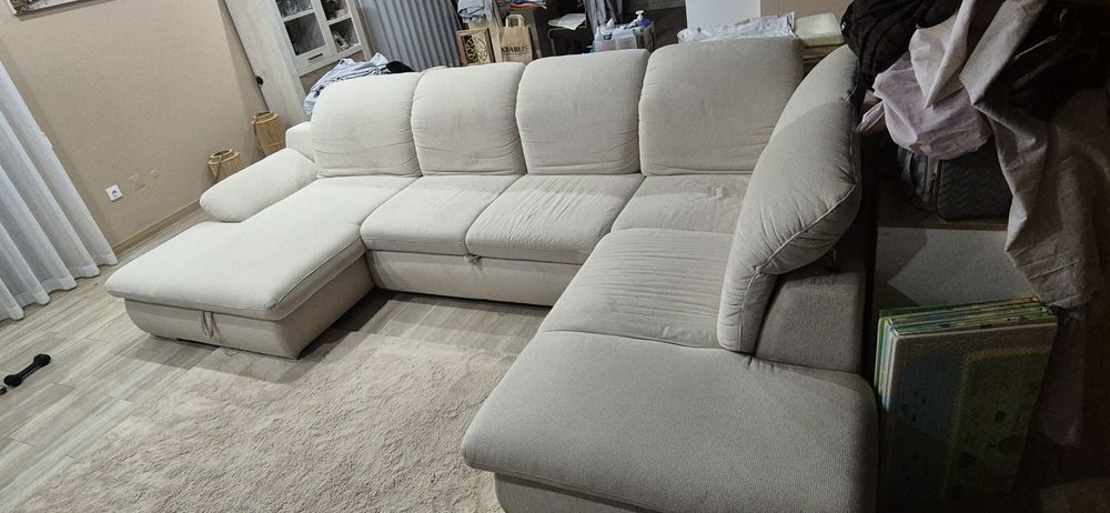 Sofá de canto com chaise longue