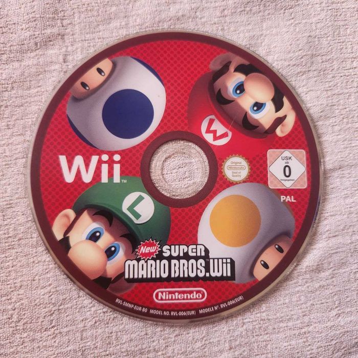 Консоль Nintendo Wii Super Mario Bros 25th Anniversary RVL-001 + Диск