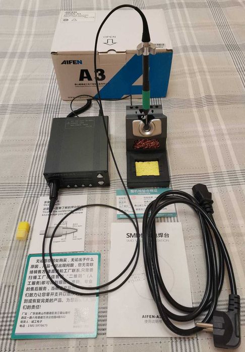 Паяльная станция AIFEN (SUGON) A3-210 120W на жалах JBC С115/С210/С245