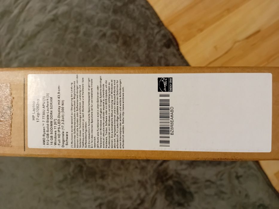 Ноутбук hp 17-cp3282ng(bz8r8ea)