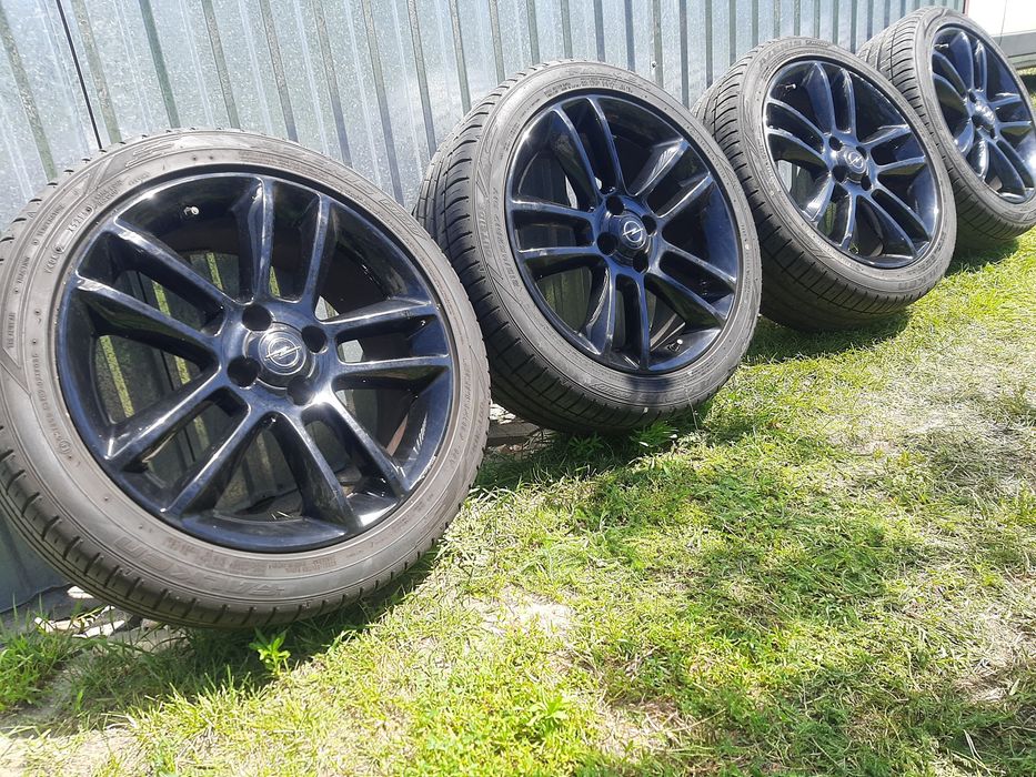 Koła Alu 17" 4x100 7jx17 ET44 Opel Adam, Corsa B C D E, Astra