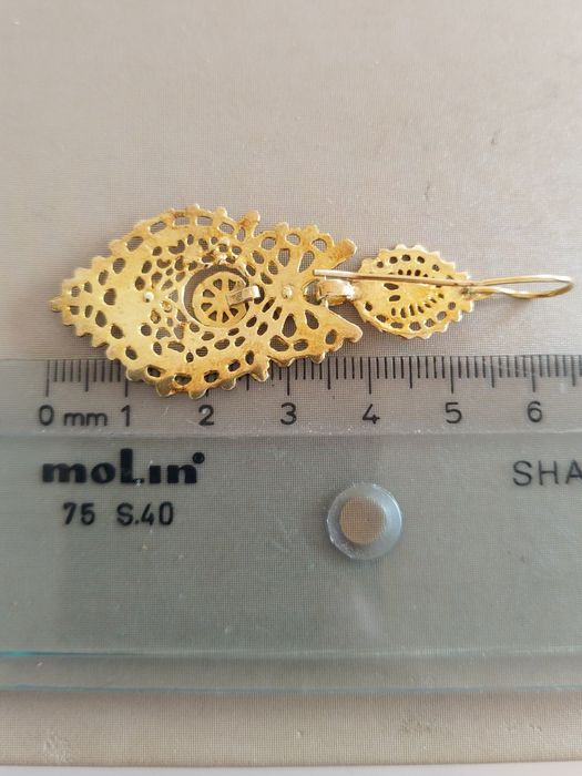 Brincos em prata 925