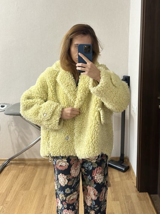 Шуба штучна, oversize