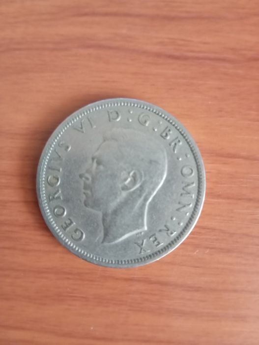 Moeda half crown Reino Unido
