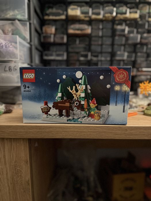 Lego 40484- Podwórko Świętego Mikołaja UNIKAT