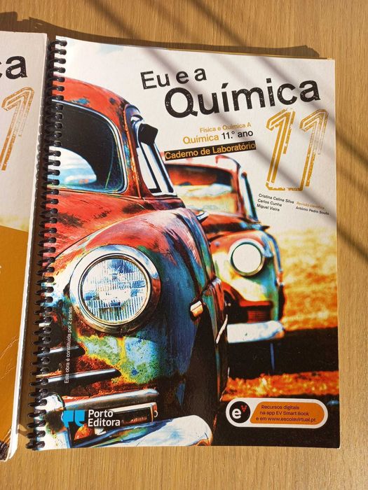 Manuel e CA - Eu e a Quimica 11 Ano - ISBNS nas fotos