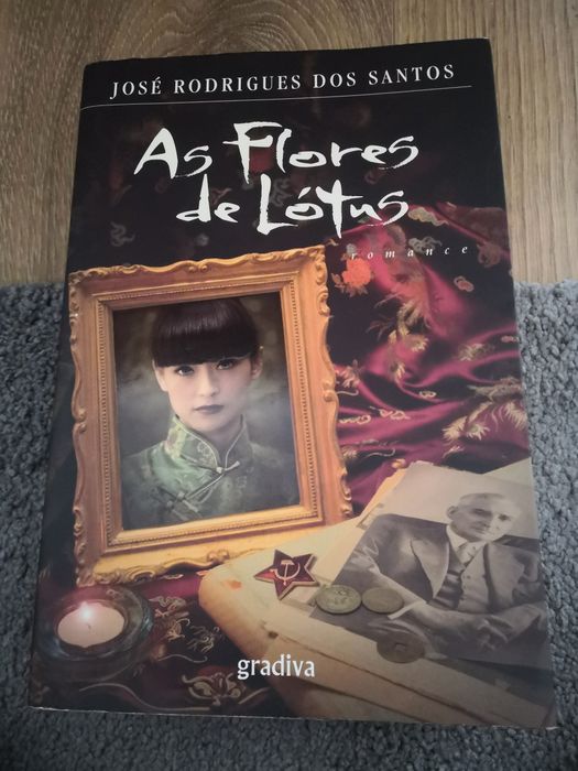 Livros José Rodrigues dos Santos, anjo Branco,  flor de lotus