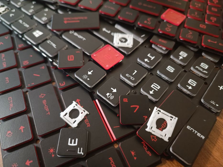 Кнопки, клавіші, механізми MSI для клавіатури ноутбука поштучно
