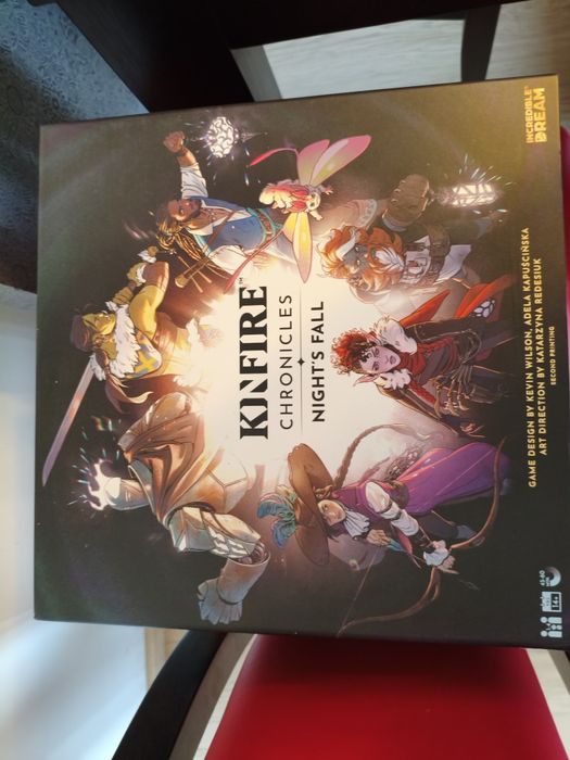 Kinfire Chronicles Night Fall - gra planszowa