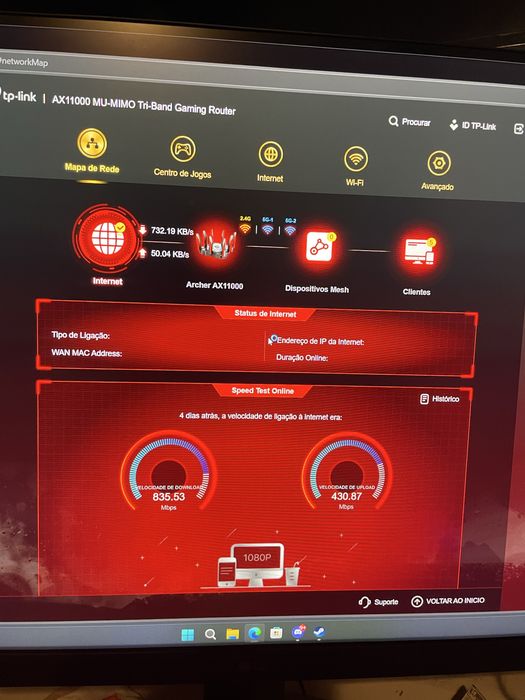 Router Gaming TP-Link AX11000