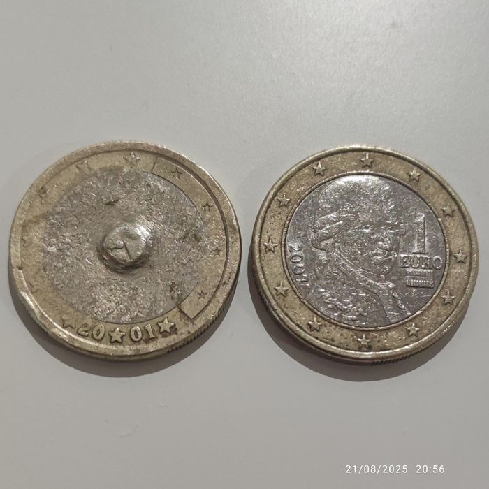 Moeda única devido a erro de cunho