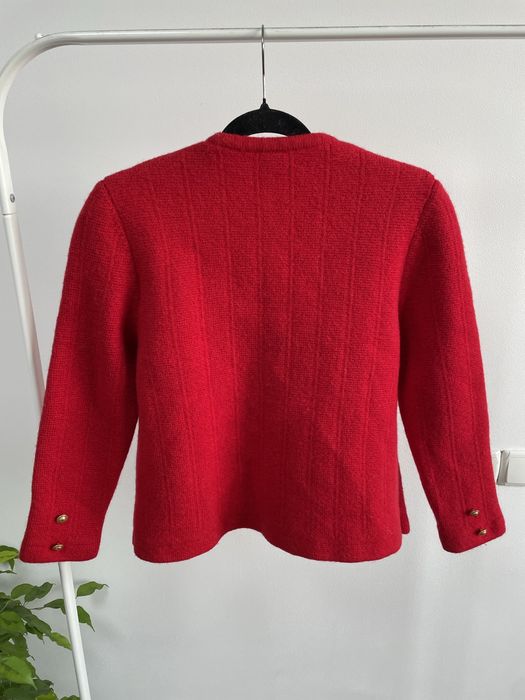 Вінтажний вовняний светр з ґудзиками від jonelle