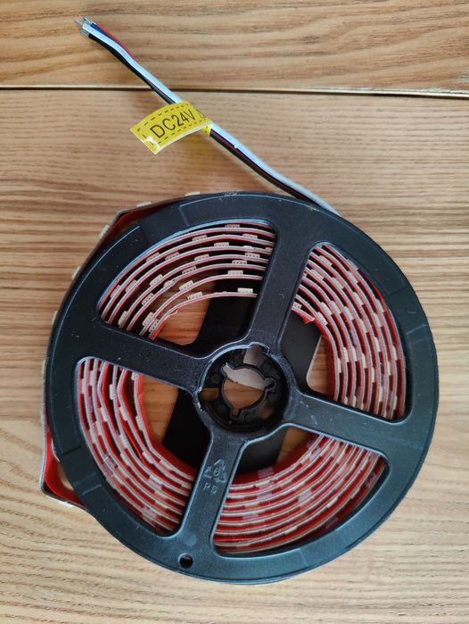 Taśma LED RGBW 24V 60LED/mb 3m nowa zewnętrzna hermetyczna IP65