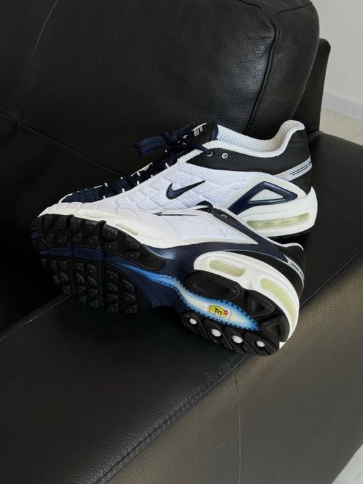 Оригинал Nike Air Max Tailwind 5 White Midnight Navy (CU1704 100) оригінальні найк аір макс