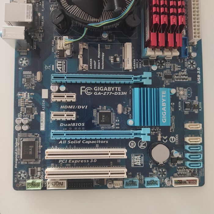 Komputer Intel i5 3,2GHz + 16 GB RAM RipjawsX + GIGABYTE GA-Z77