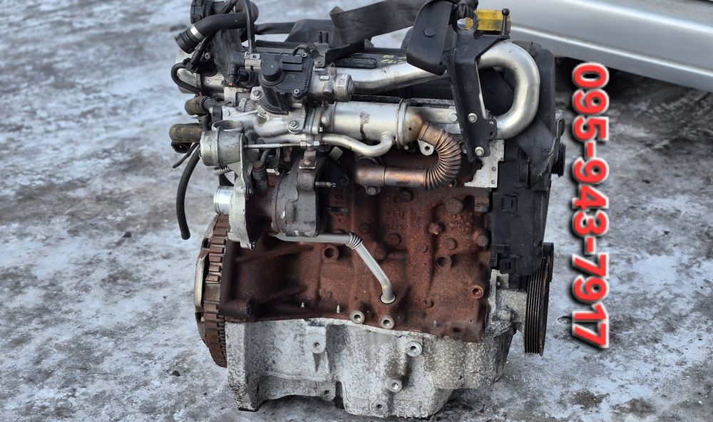 Мотор к9к 1.5 Кенго Кліо Меган Кашкай Лагуна Євро 4 5 6 з Європи