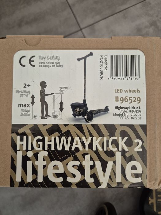 Hulajnoga Scootandride Highwaykick 2 – LED, schowek, limitowana