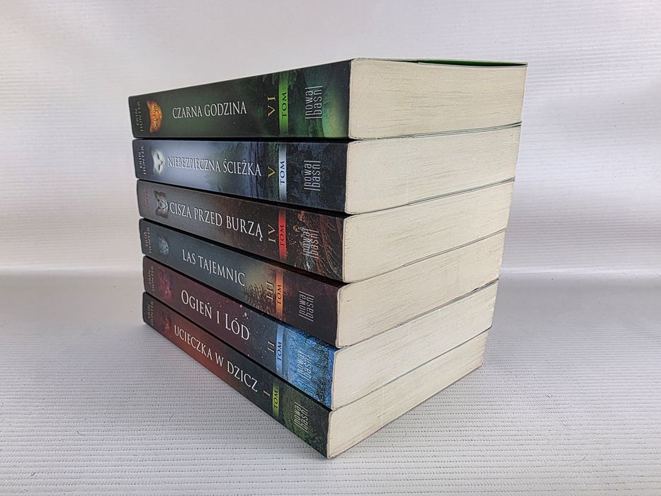 Wojownicy 1-6 / Erin Hunter / Zestaw Książek