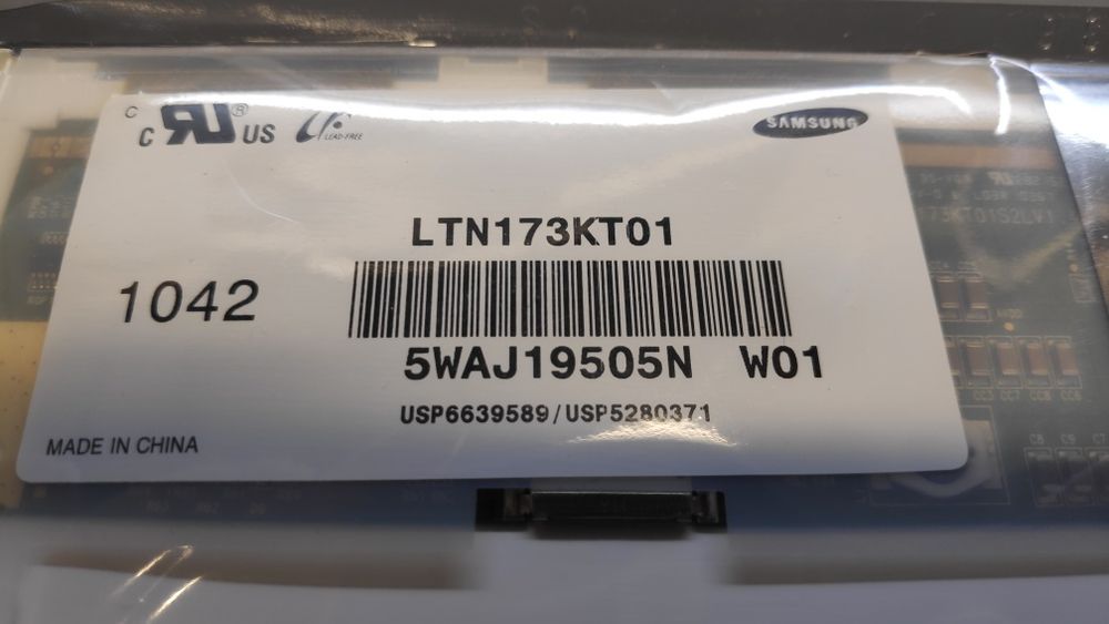 Нова матриця LTN173KT01