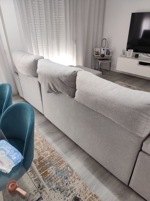 Sofá Cama Cinzento