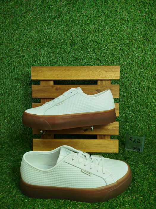 Buty Calvin Klein Vulc Flatf Lace Up Text Lth