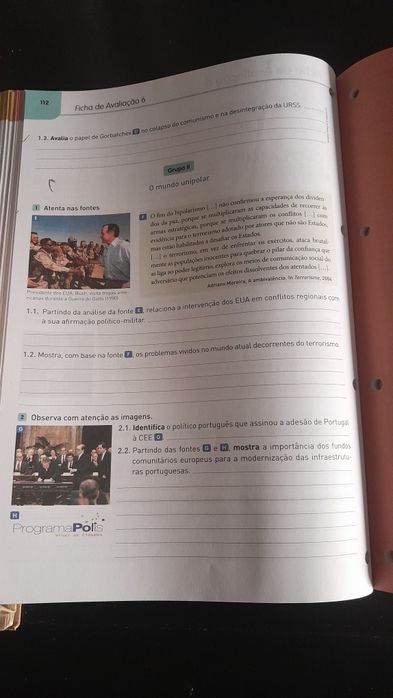 Novo Viva a História! 9.° Ano